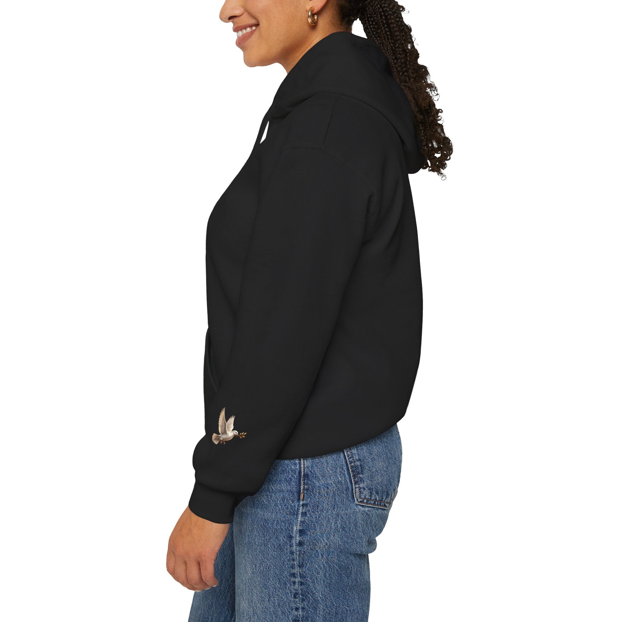 Love People Anyway Hoodie | Inspirational Christian Hooded Sweatshirt | Faith Freedom Creations