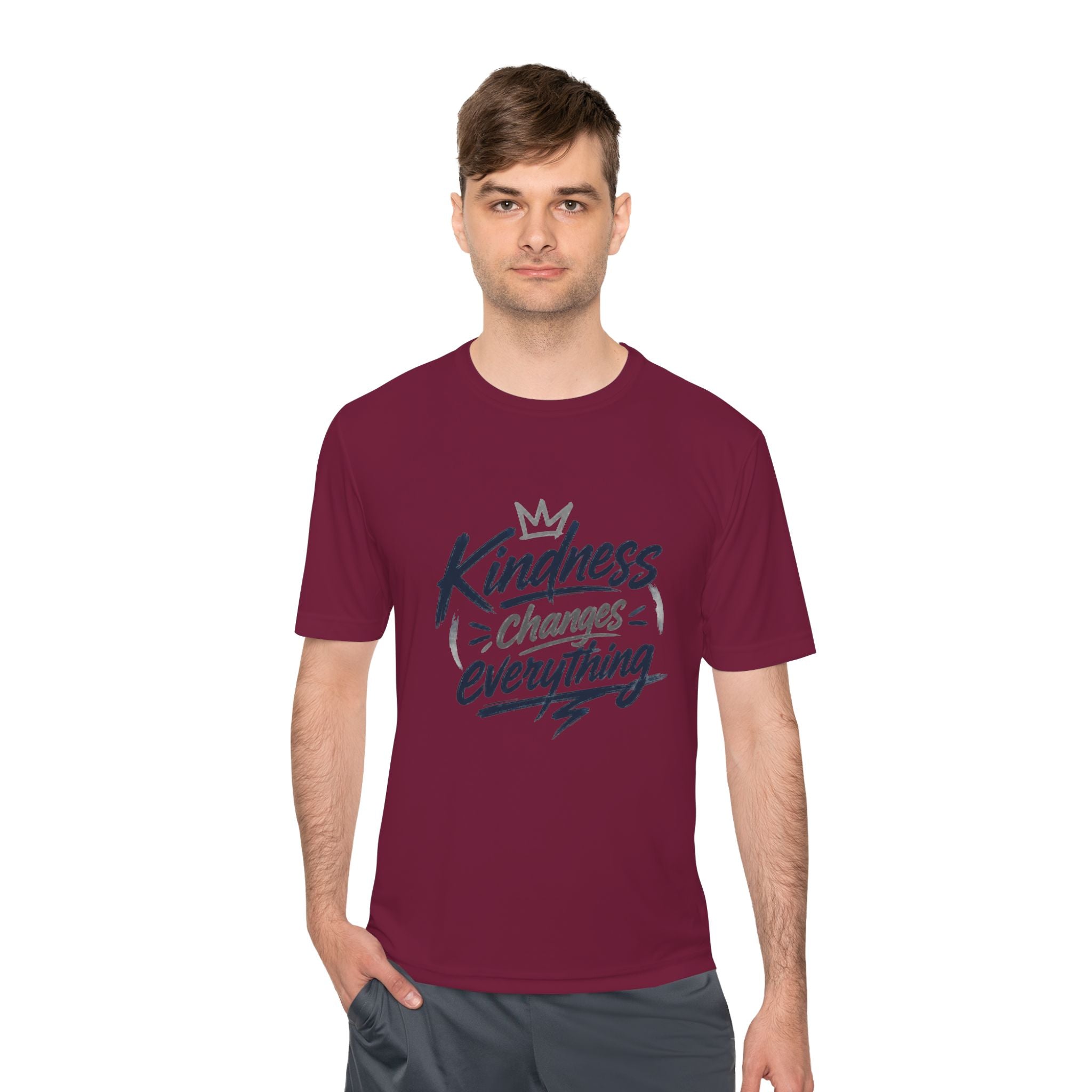Kindness Changes Everything Tee – Inspirational Moisture-Wicking Performance Shirt