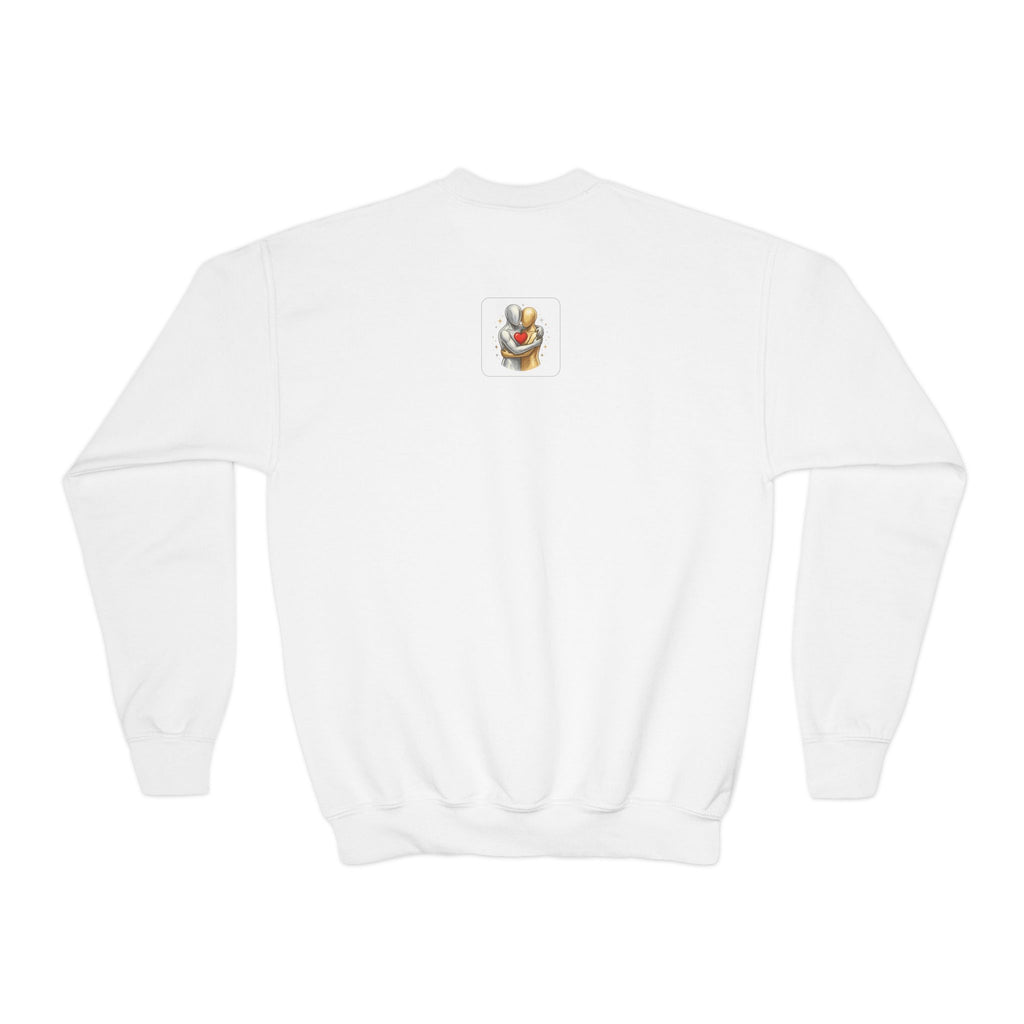 Kindness Changes Everything Youth Crewneck Sweatshirt – Inspirational Kids Pullove