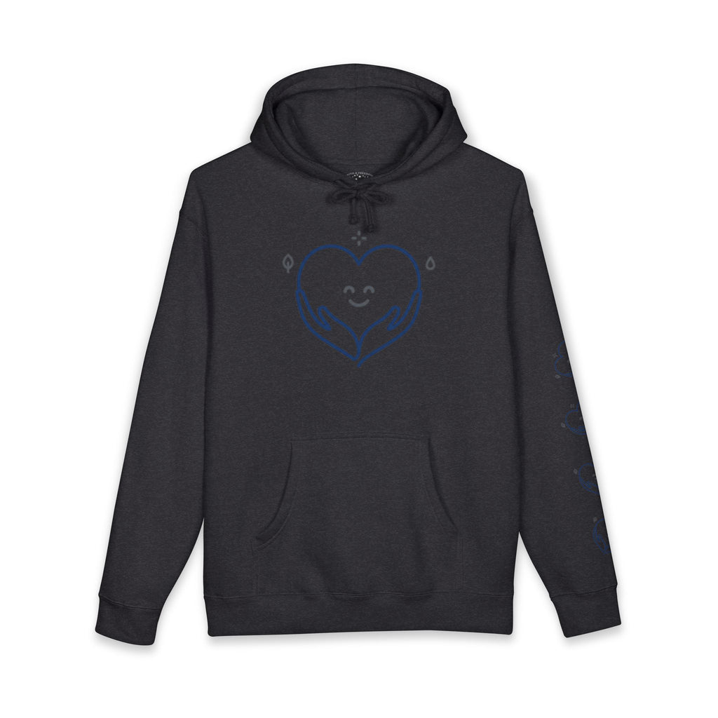 Kindness Changes Everything Hoodie – Heart Hands Graphic Inspirational Pullover
