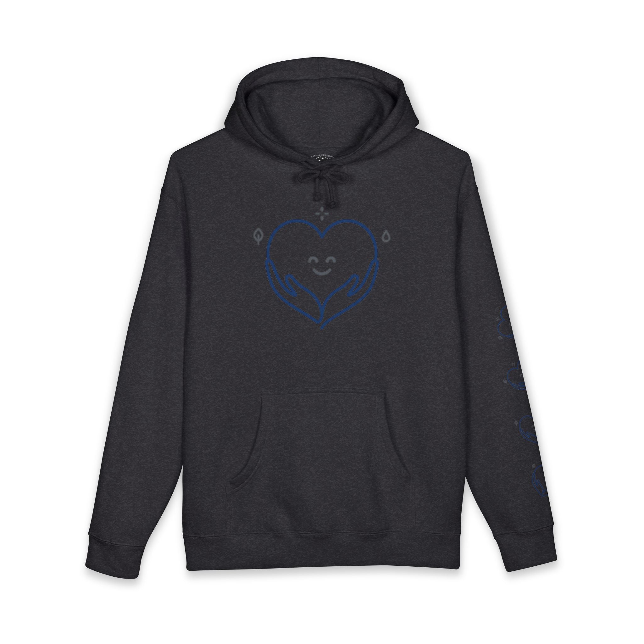 Kindness Changes Everything Hoodie – Heart Hands Graphic Inspirational Pullover