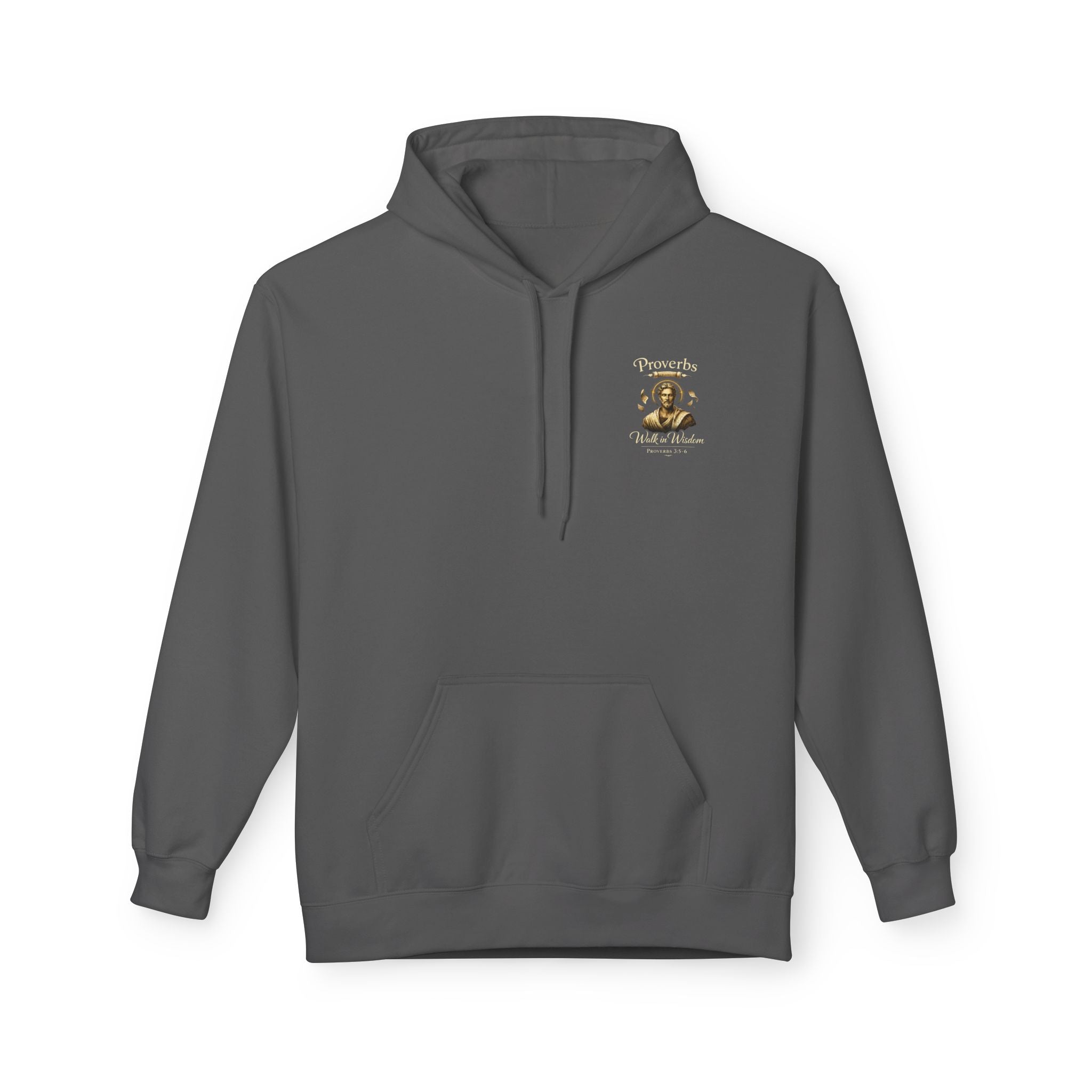 Proverbs “Trust in the Lord” Hoodie – Christian Scripture Pullover | Proverbs 3:5 Faith Sweatshirt