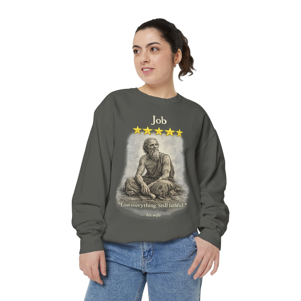 Faithful Through It All Sweatshirt — "I Lost Everything, Still Faithful" Christian Pullover-⭐ Five-Star Faith Series⭐