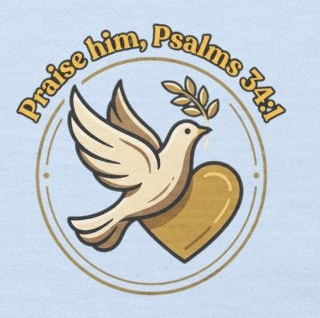 Dove of Peace Pocket T-Shirt | Pray Love Remember Christian Tee | Faith Freedom Creations