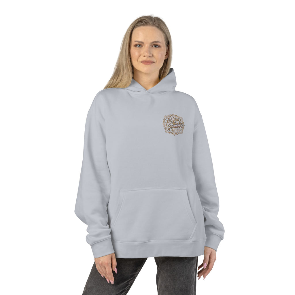 “Let Your Love Be Genuine” Hoodie – Romans 12:9 Christian Pullover | Faith & Freedom Creations