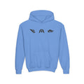Youth “The Lord is My Light & Salvation” Hoodie – Psalm 27 Christian Kids Sweatshirt