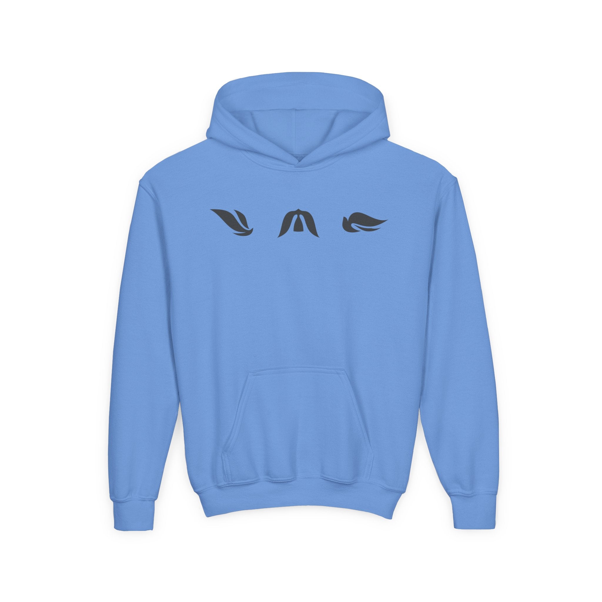Youth “The Lord is My Light & Salvation” Hoodie – Psalm 27 Christian Kids Sweatshirt