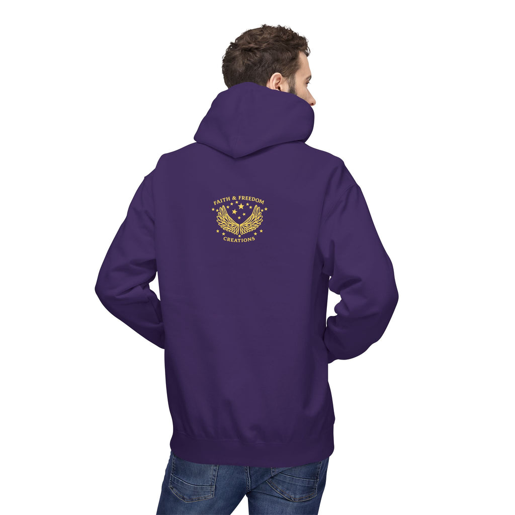 The Nations Rage – Hoodie | “But God Laughs” Scripture Pullover