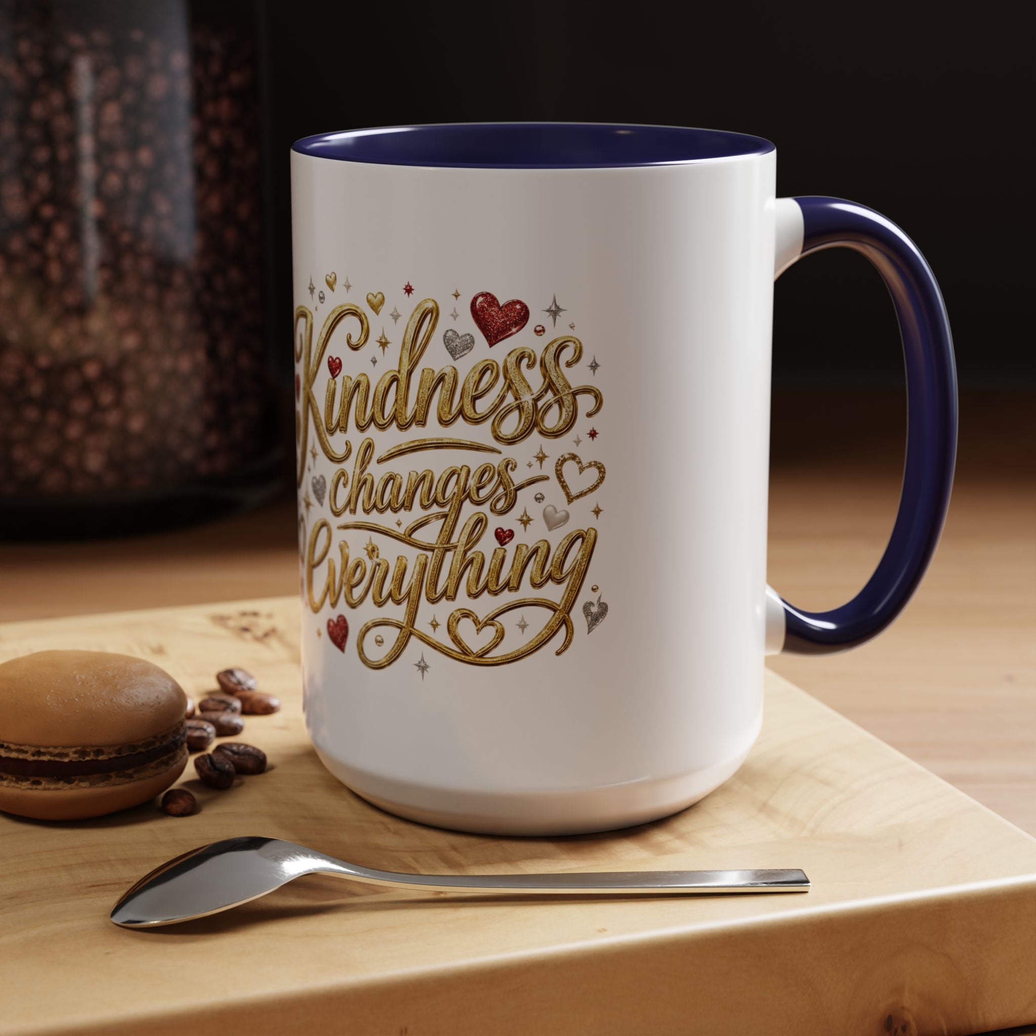 Kindness Changes Everything Coffee Mug | Inspirational Kindness Mug | Faith Freedom Creations