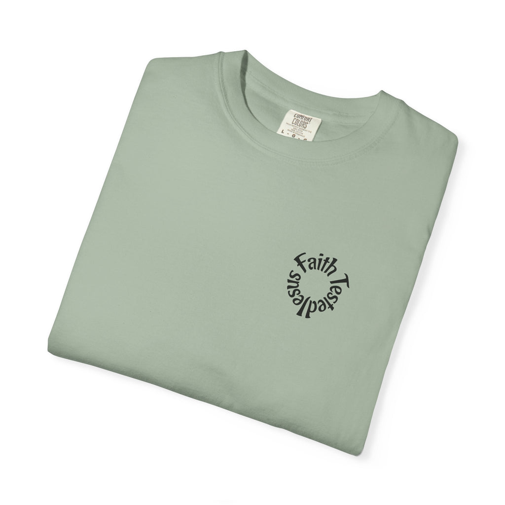 Jesus Loves You Personalized Faith T-Shirt — Custom Back Christian Graphic Tee