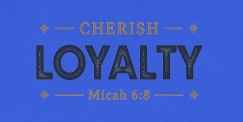 Cherish Loyalty – Zip Hoodie | Micah 6:8 Scripture Graphic