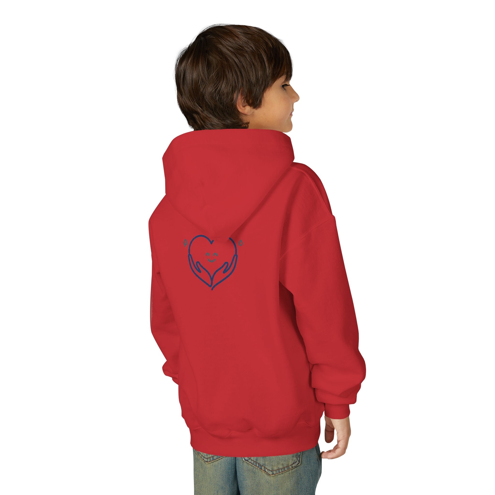 Youth Hoodie – “Kindness Changes Everything” Inspirational Kids Pullover