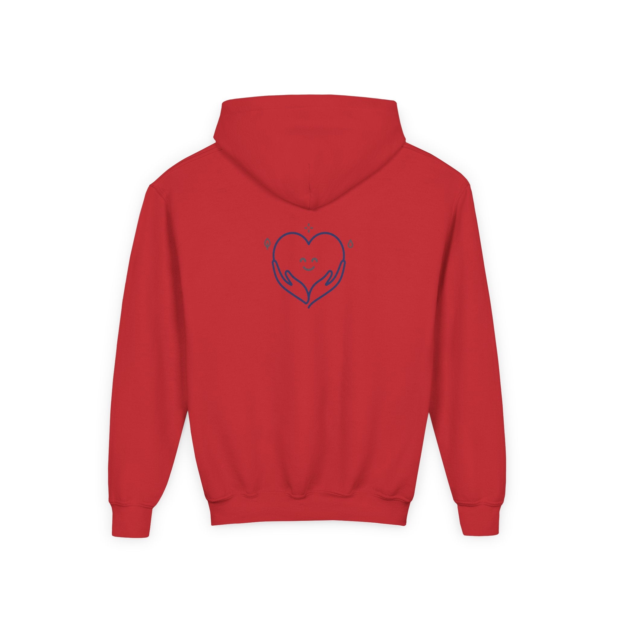 Youth Hoodie – “Kindness Changes Everything” Inspirational Kids Pullover