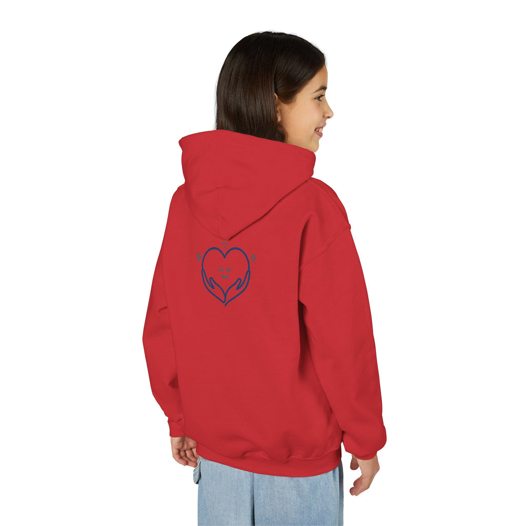 Youth Hoodie – “Kindness Changes Everything” Inspirational Kids Pullover