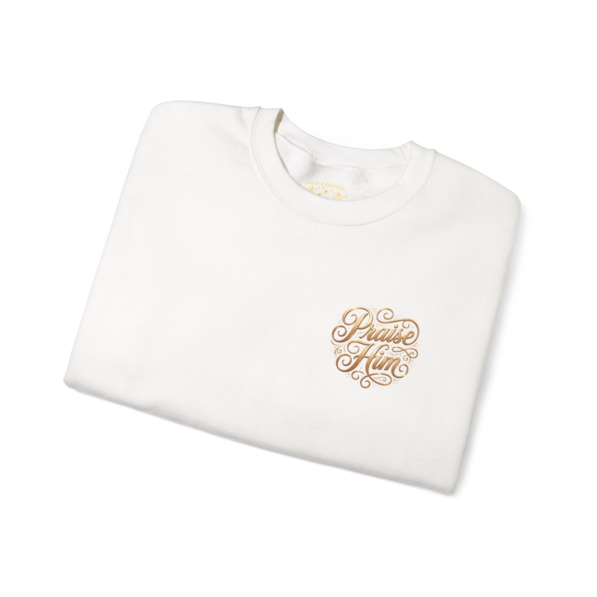 Praise Psalm 150 Sweatshirt | Christian Faith Crewneck Pullover | Inspirational Worship Apparel