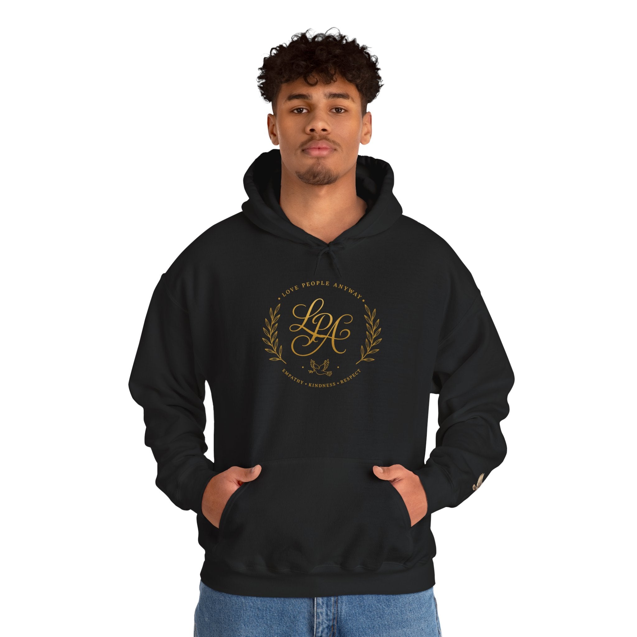 Love People Anyway Hoodie | Inspirational Christian Hooded Sweatshirt | Faith Freedom Creations