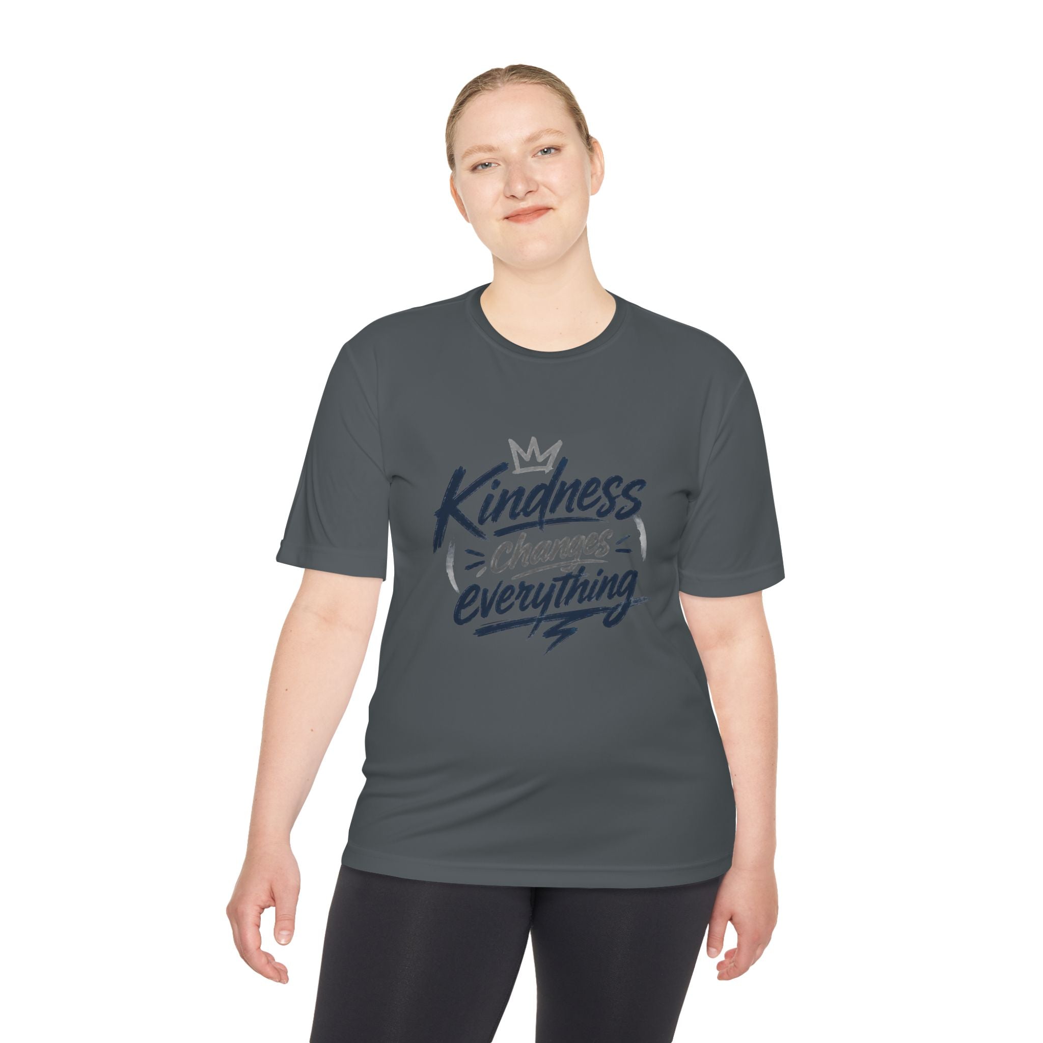 Kindness Changes Everything Tee – Inspirational Moisture-Wicking Performance Shirt