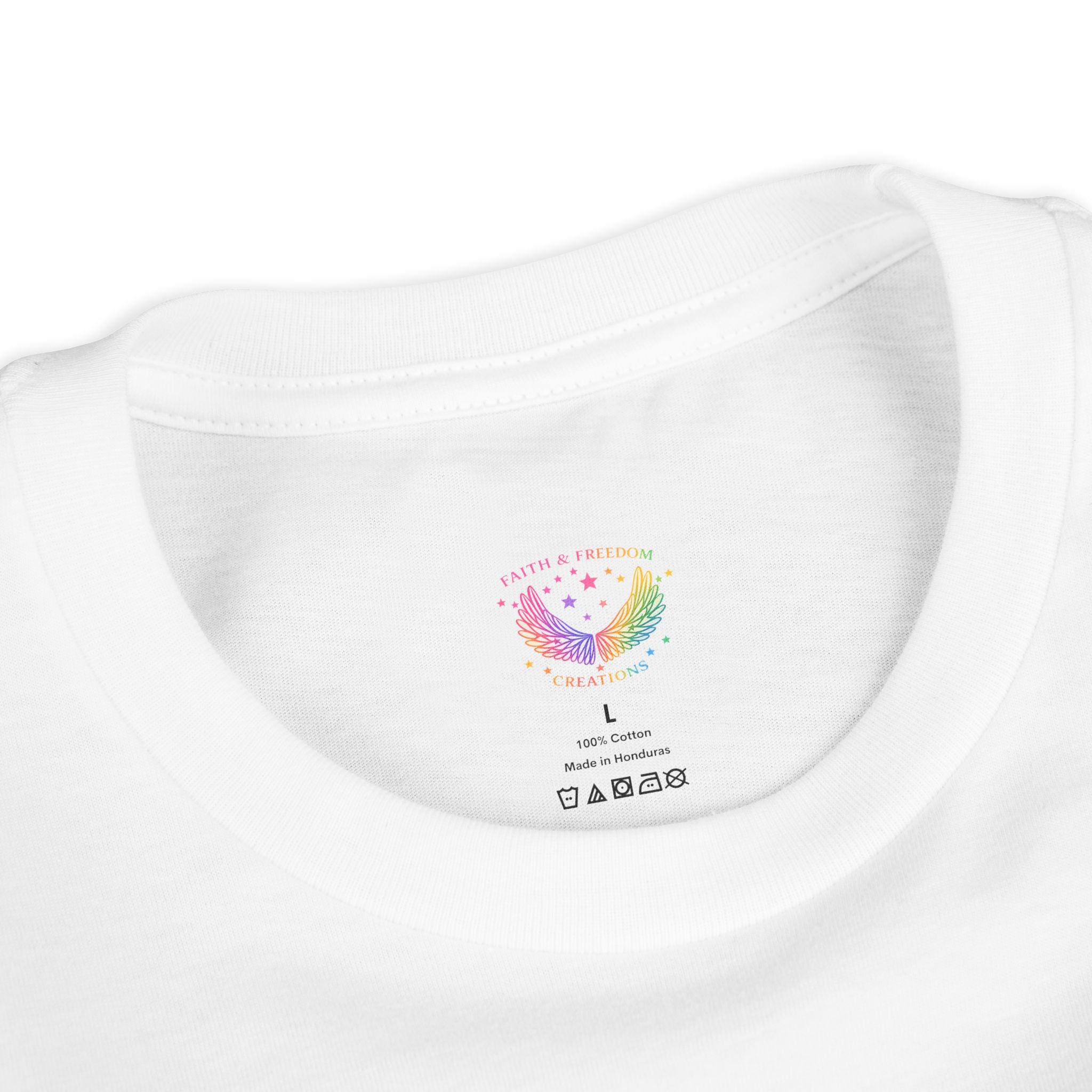 Youth Jesus Floral Script T-Shirt – Butterfly Christian Kids Tee | Faith Youth Shirt