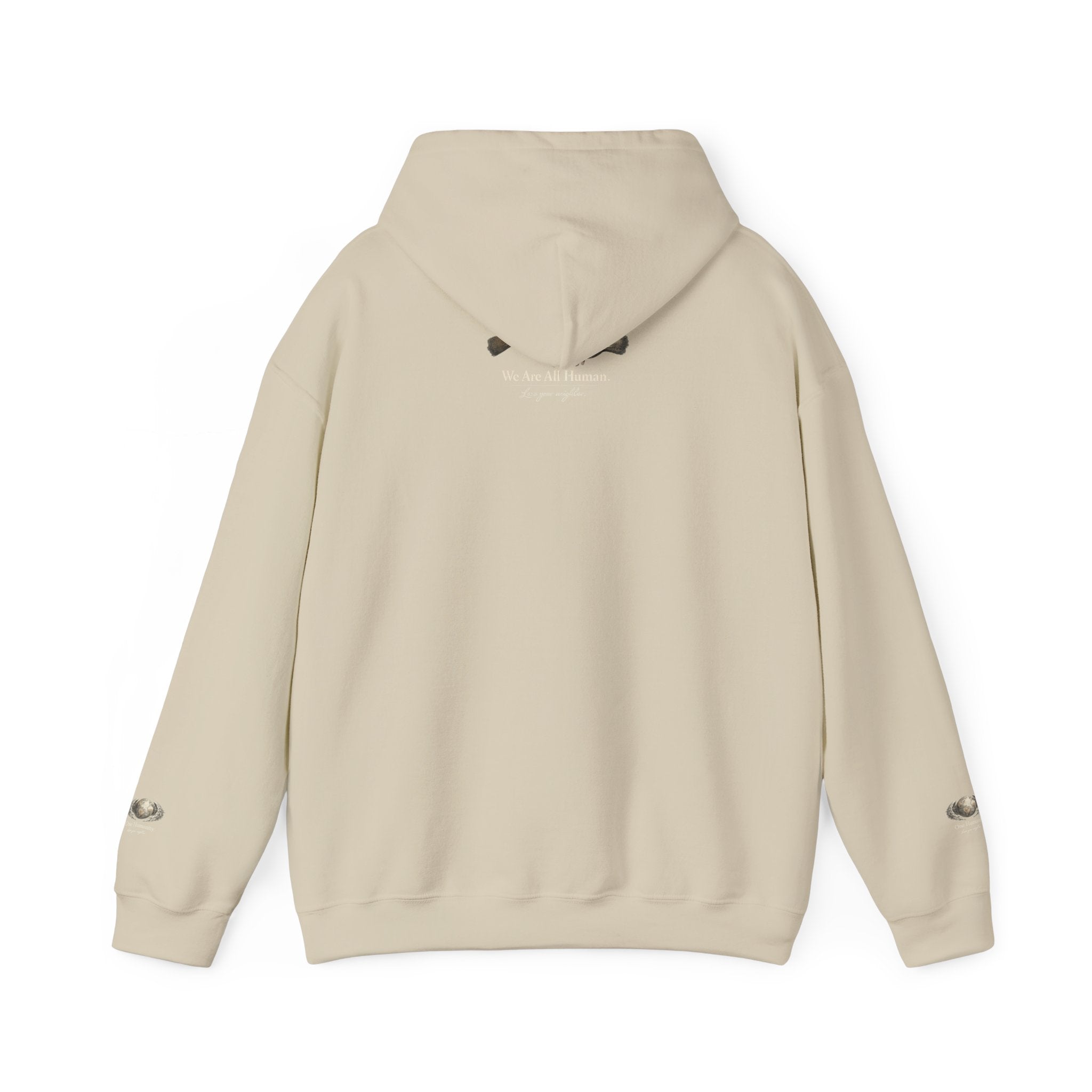 “Love People Anyway” Hoodie – Inspirational Script Graphic Sweatshirt | Compassion Message Pullover