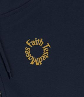 Daniel – Zip-Up Hoodie | “Lion Den Review” Graphic – Five-Star Faith Series