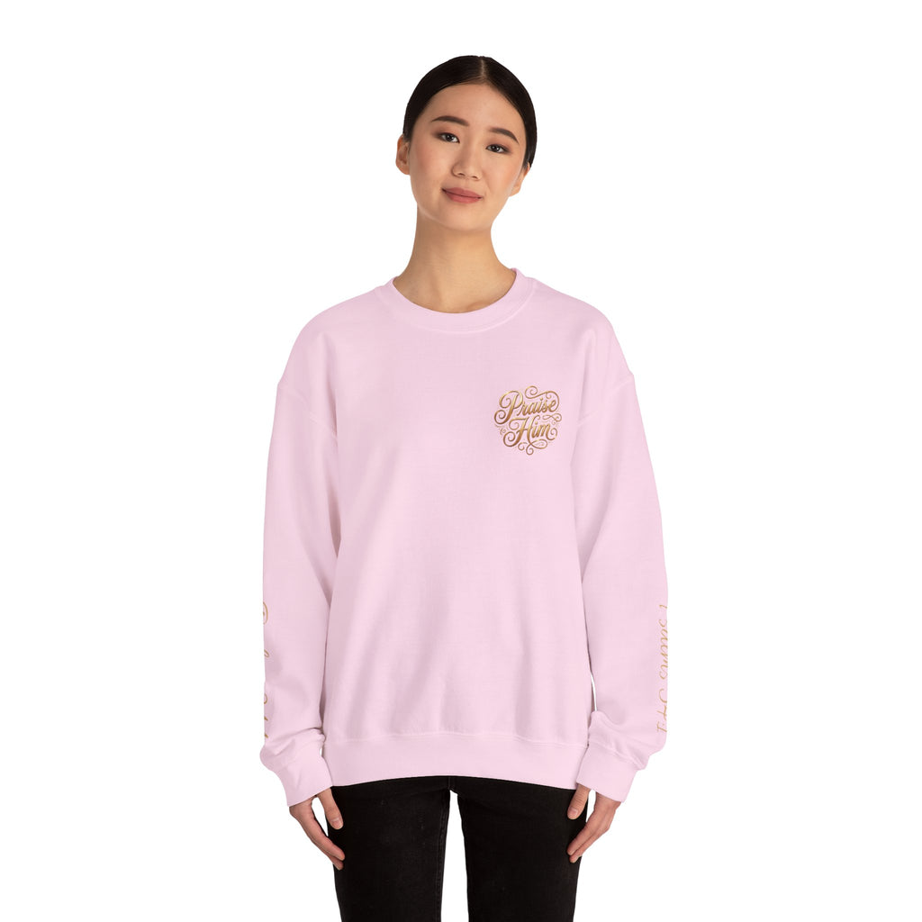 Praise Psalm 150 Sweatshirt | Christian Faith Crewneck Pullover | Inspirational Worship Apparel