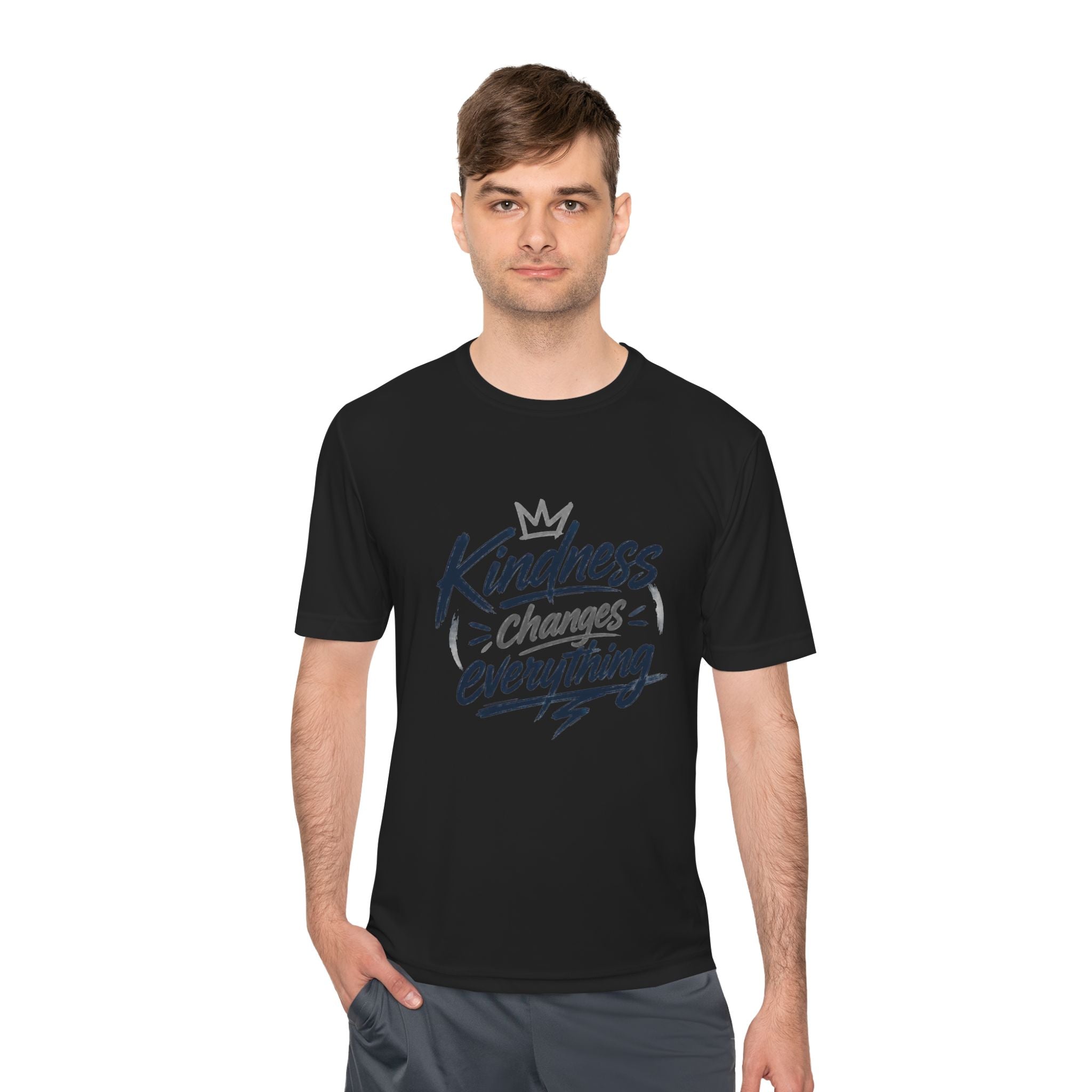 Kindness Changes Everything Tee – Inspirational Moisture-Wicking Performance Shirt