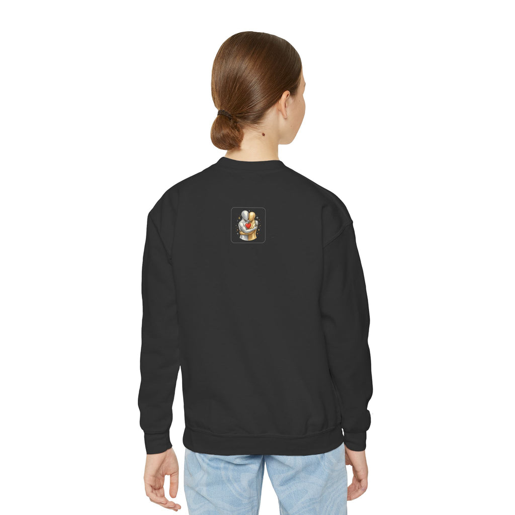 Kindness Changes Everything Youth Crewneck Sweatshirt – Inspirational Kids Pullove