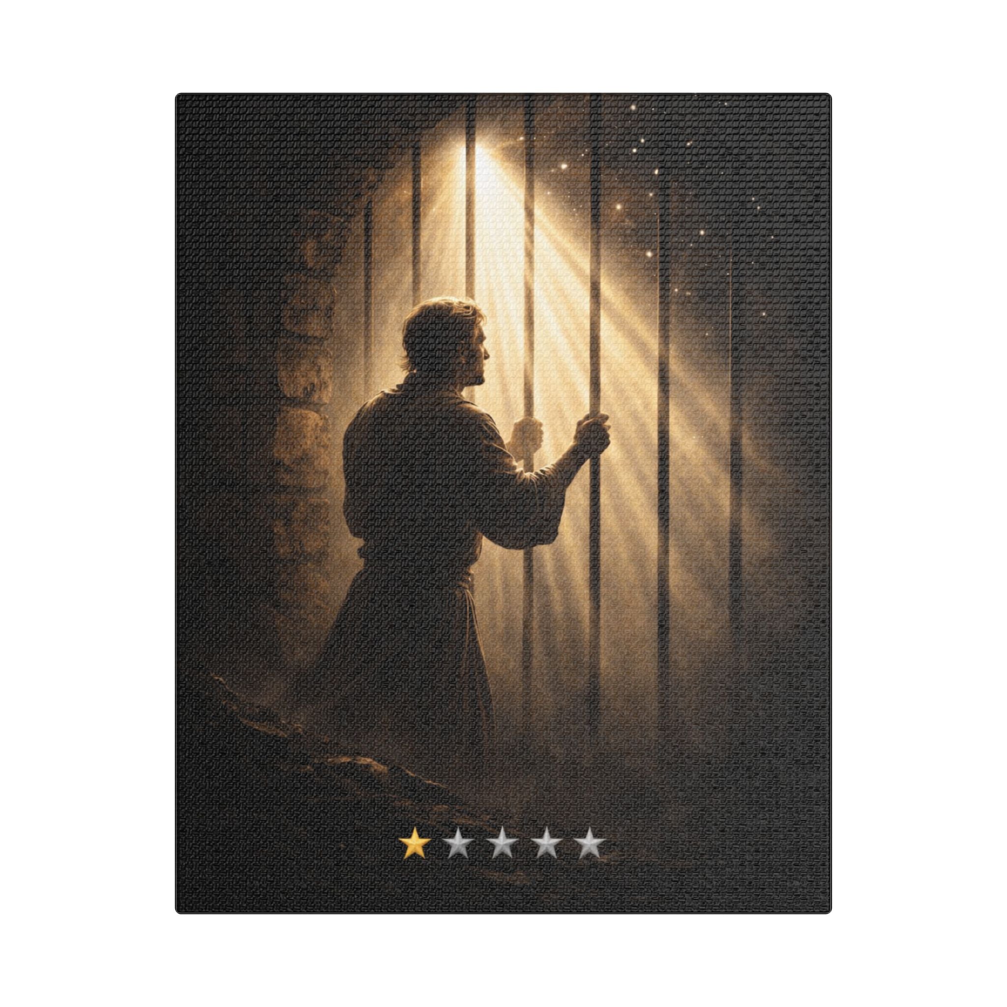 John in Prison Canvas — Biblical Wall Art
