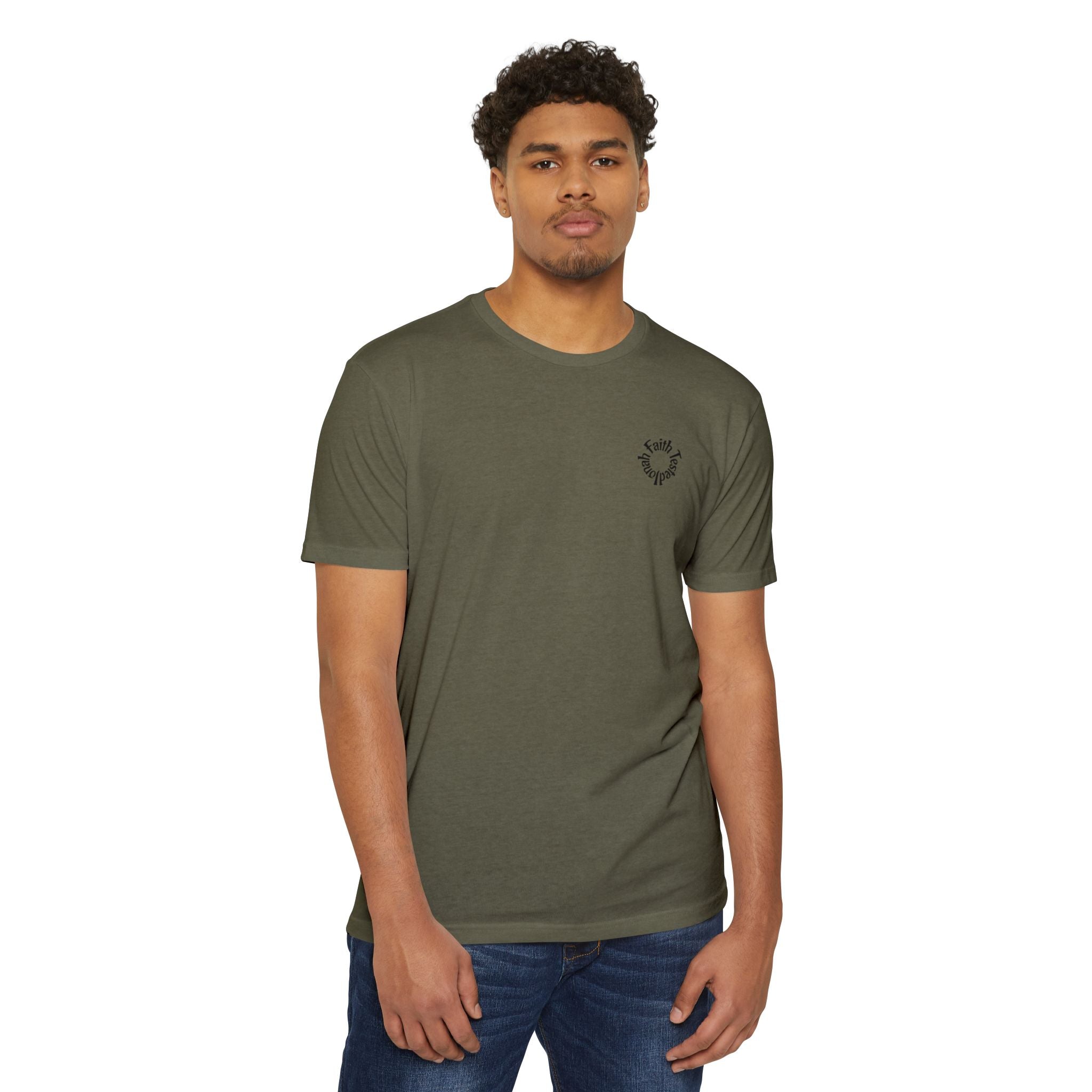 Jonah – Back Print T-Shirt | Atmospheric Deep Sea Graphic – Five-Star Faith Series