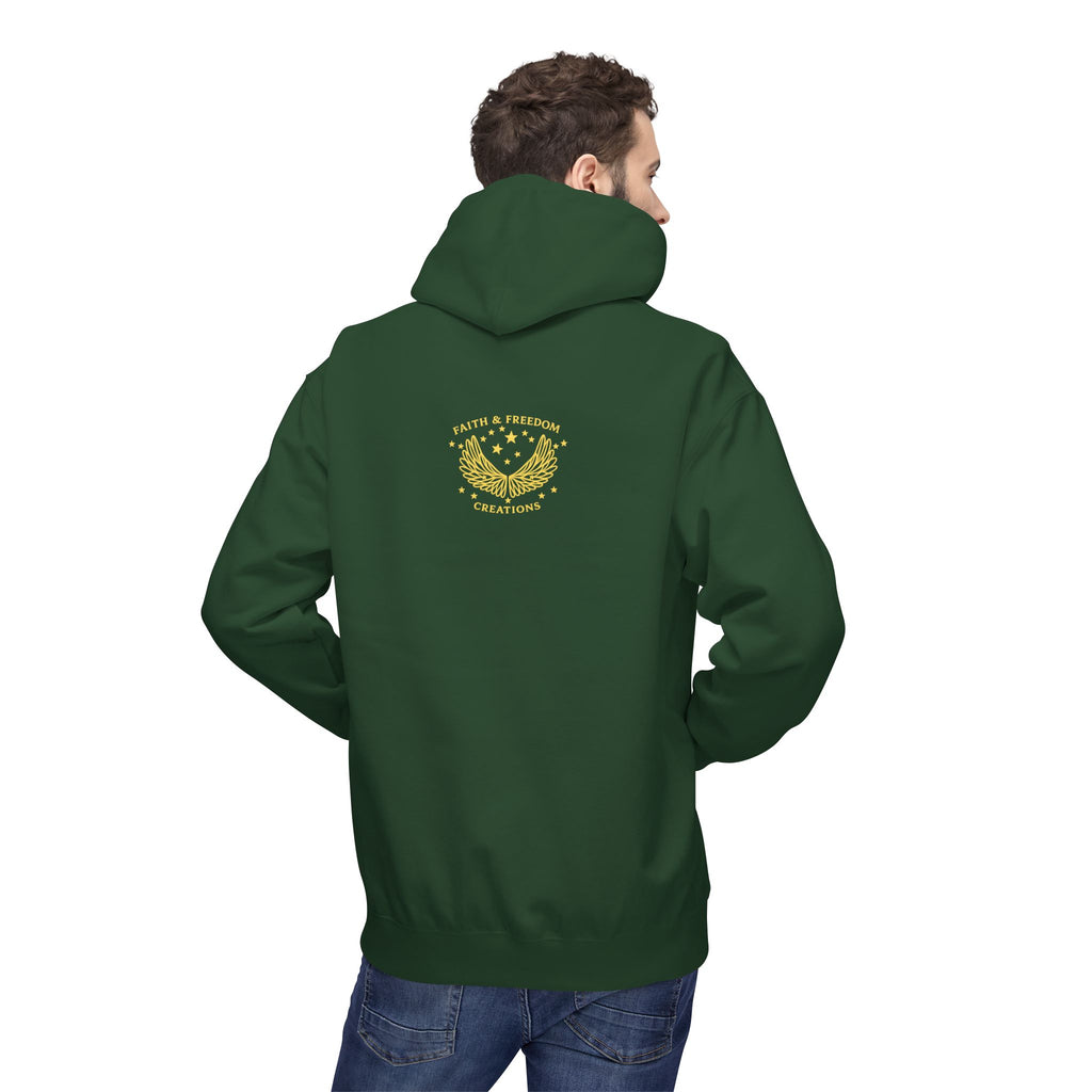 The Nations Rage – Hoodie | “But God Laughs” Scripture Pullover