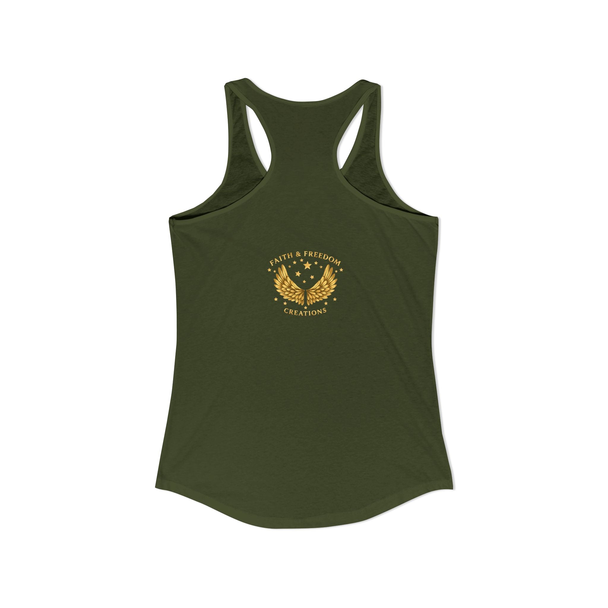 Delilah's Salon Women's Racerback Tank - Five-Star Faith Series