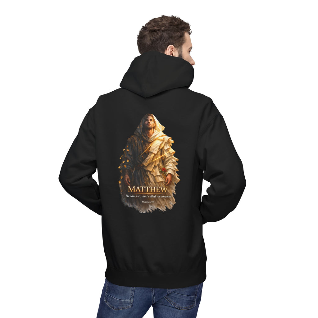 Matthew Gospel Hoodie | Inspirational Christian Faith Hoodie | Scripture Inspired Pullover