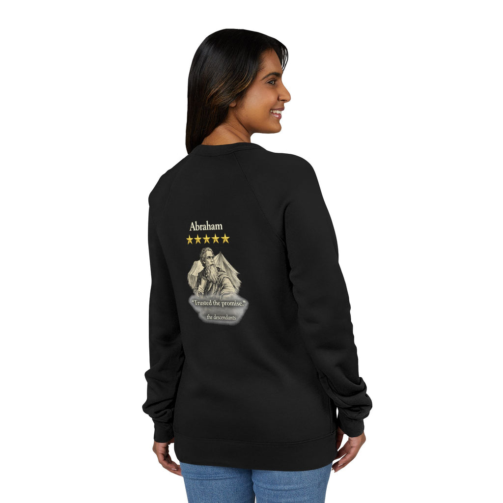 Abraham— "I trusted the promise" Graphic Crewneck Sweatshirt