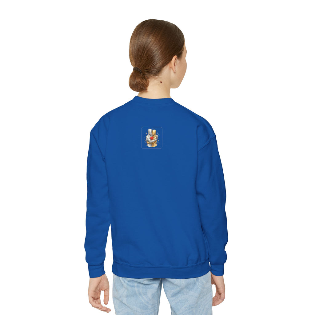 Kindness Changes Everything Youth Crewneck Sweatshirt – Inspirational Kids Pullove