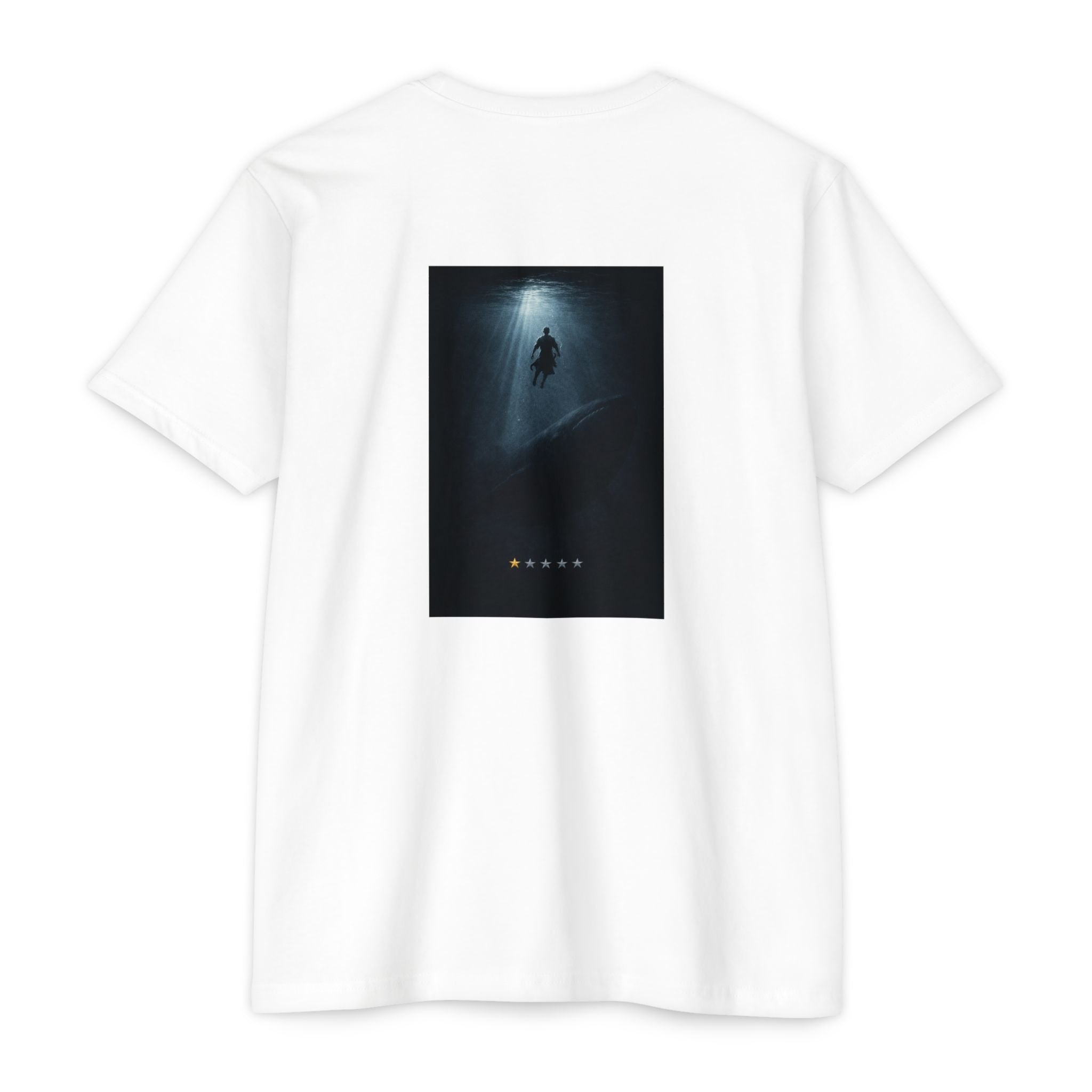 Jonah – Back Print T-Shirt | Atmospheric Deep Sea Graphic – Five-Star Faith Series