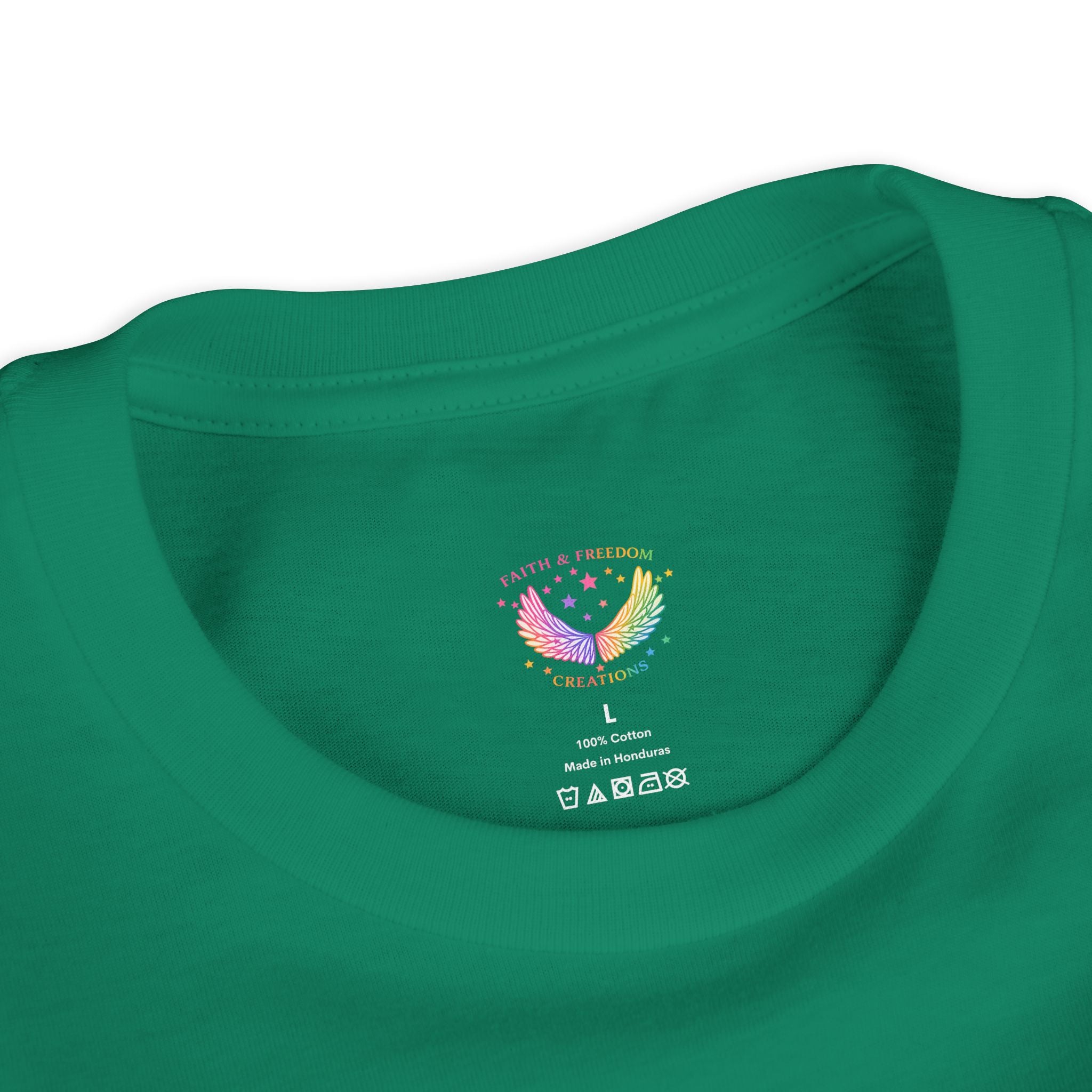 Youth Jesus Floral Script T-Shirt – Butterfly Christian Kids Tee | Faith Youth Shirt