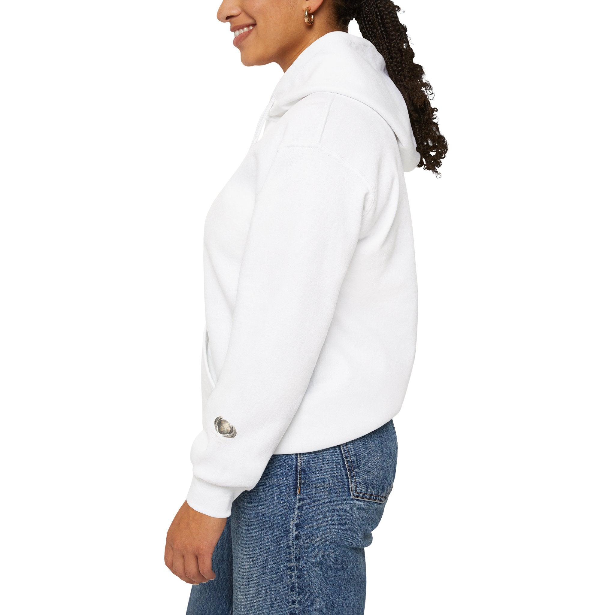 “Love People Anyway” Hoodie – Inspirational Script Graphic Sweatshirt | Compassion Message Pullover