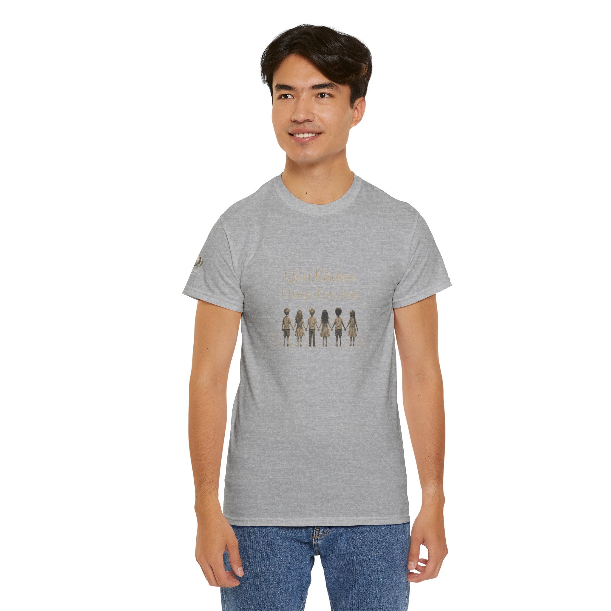 Kindness Graphic Tee – “Quiet Kindness Changes Everything” Inspirational T-Shirt