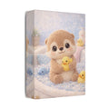 Woodland Otter Canvas — Nursery Woodland Animal Wall Art