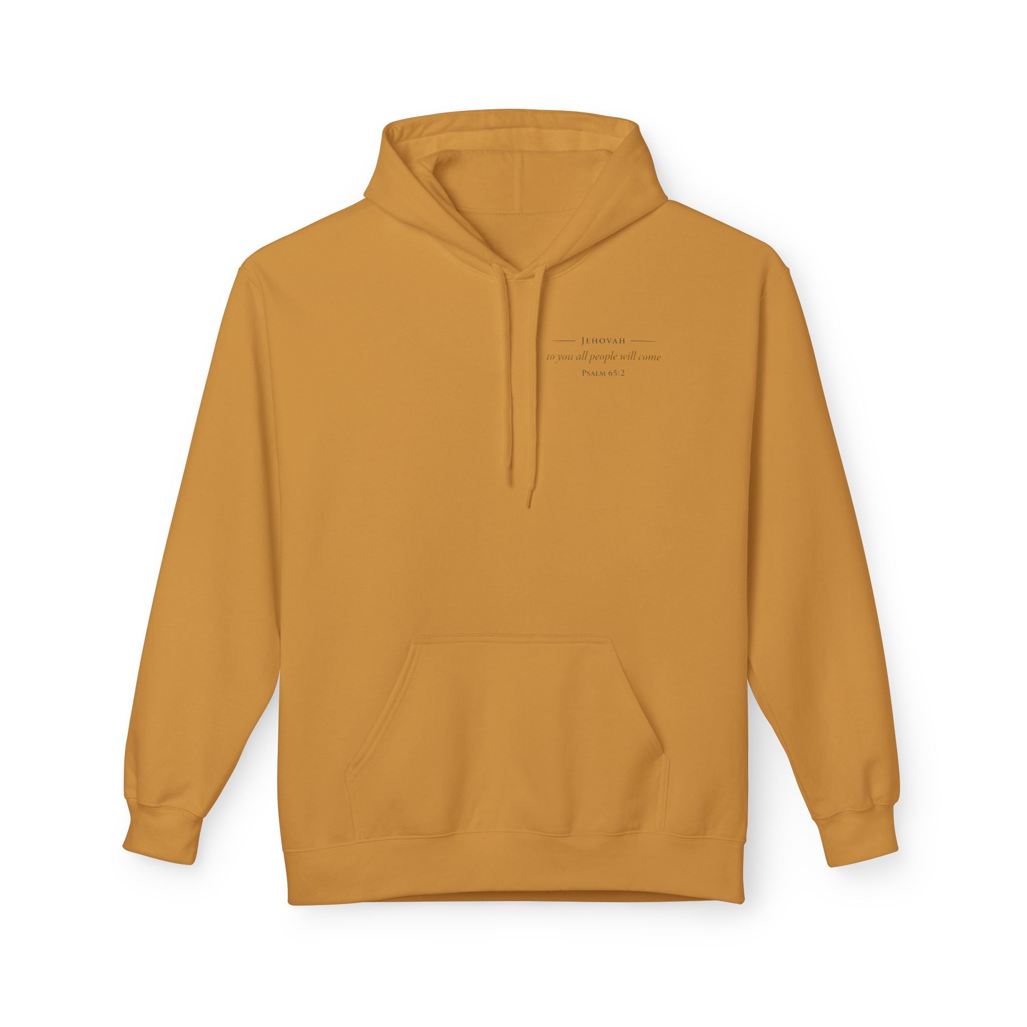 Prayer Hoodie – “O Hearer of Prayer” Psalm 65:2 Christian Pullover | Faith & Freedom Creations