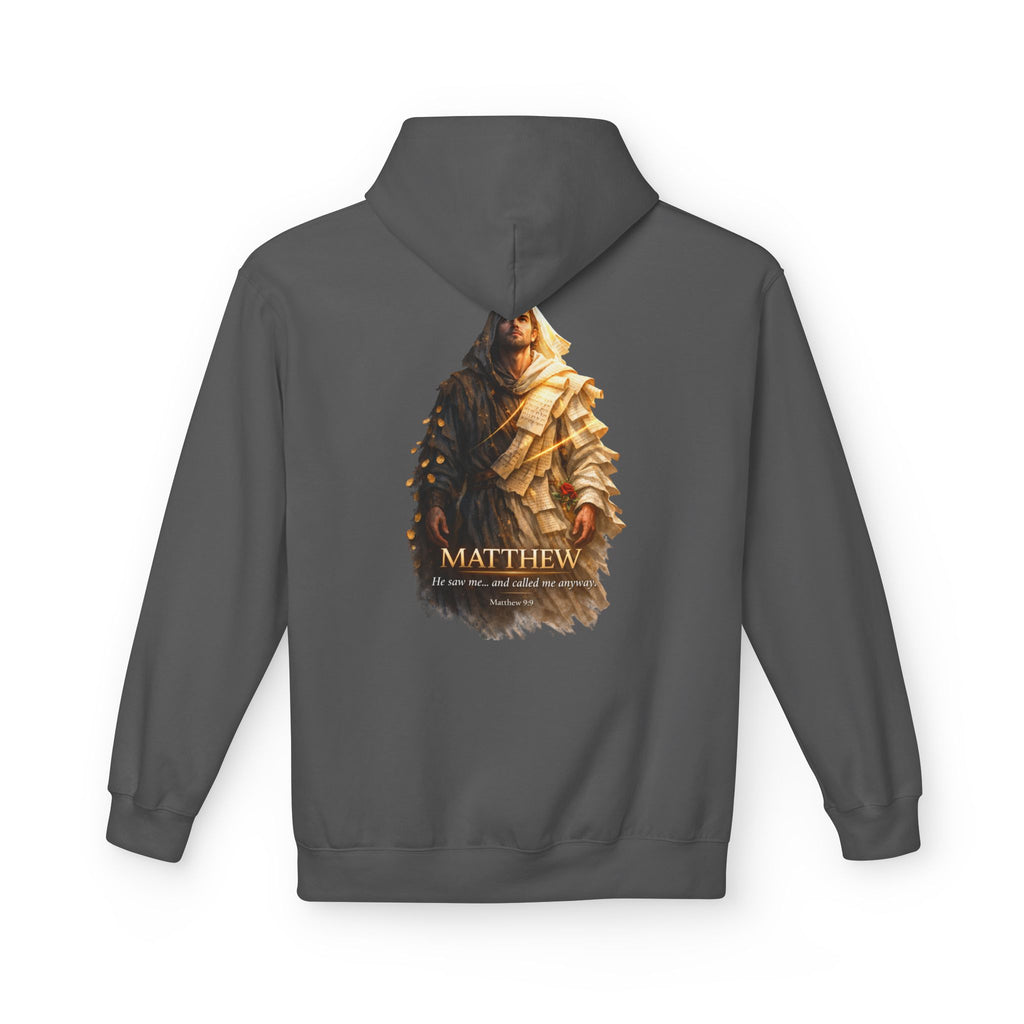 Matthew Gospel Hoodie | Inspirational Christian Faith Hoodie | Scripture Inspired Pullover