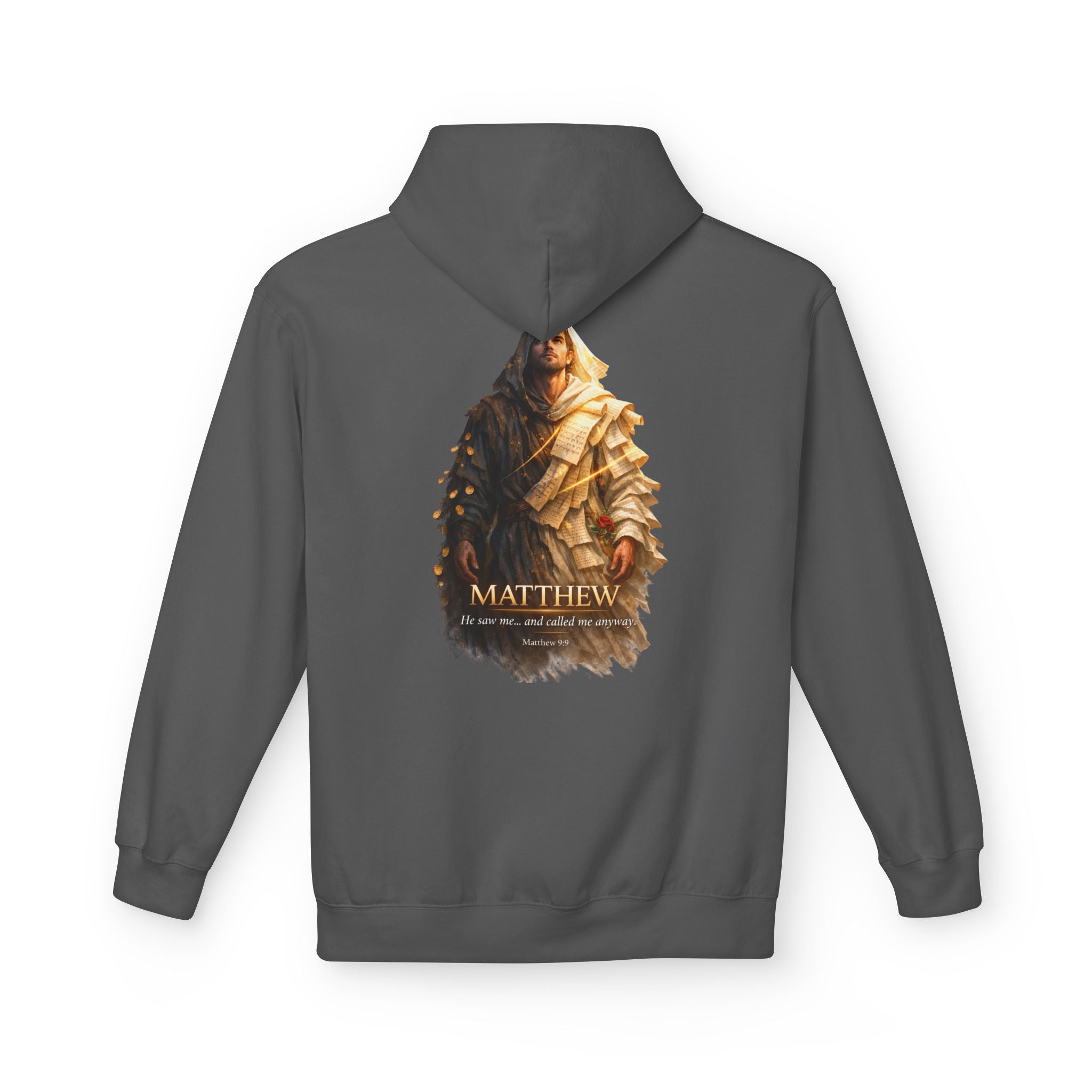 Matthew Gospel Hoodie | Inspirational Christian Faith Hoodie | Scripture Inspired Pullover