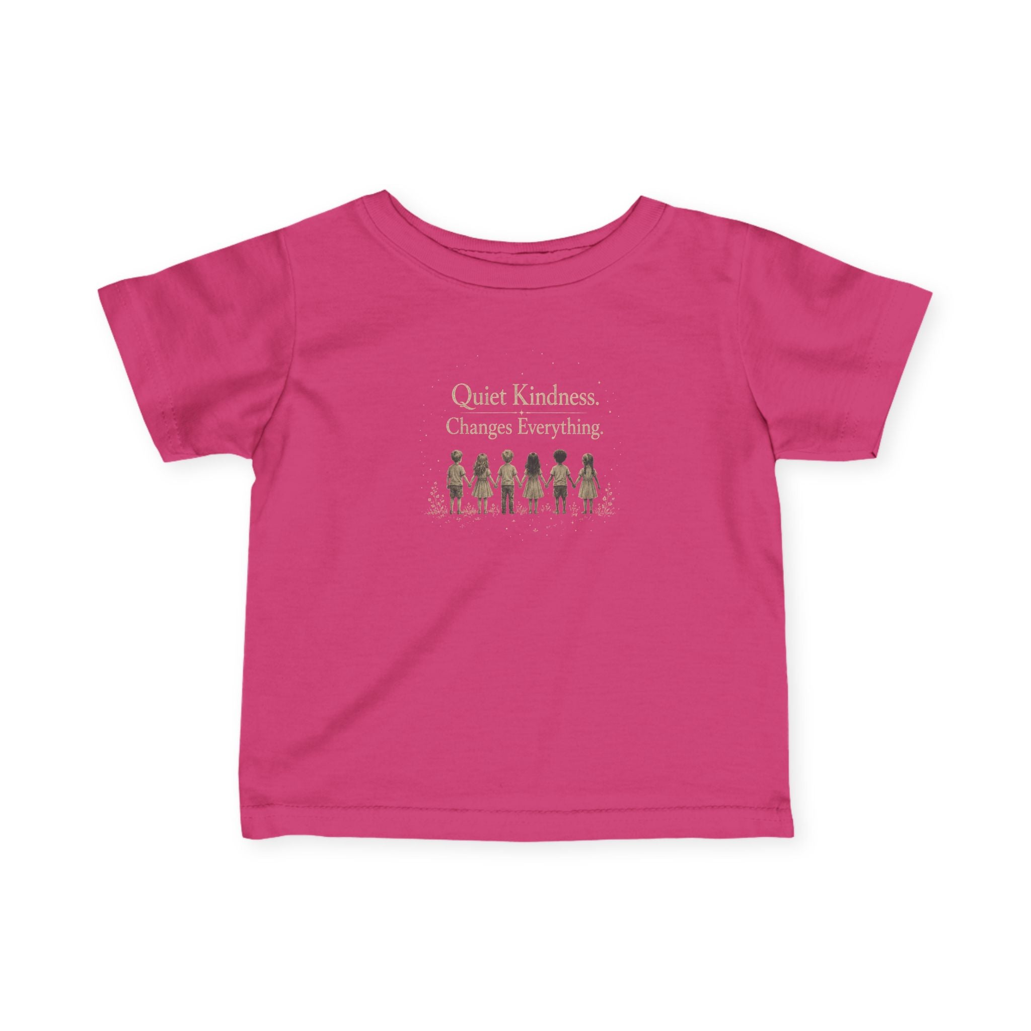 Quiet Kindness Changes Everything Infant Tee | Baby Inspirational Shirt | Soft Cotton Baby T-Shirt