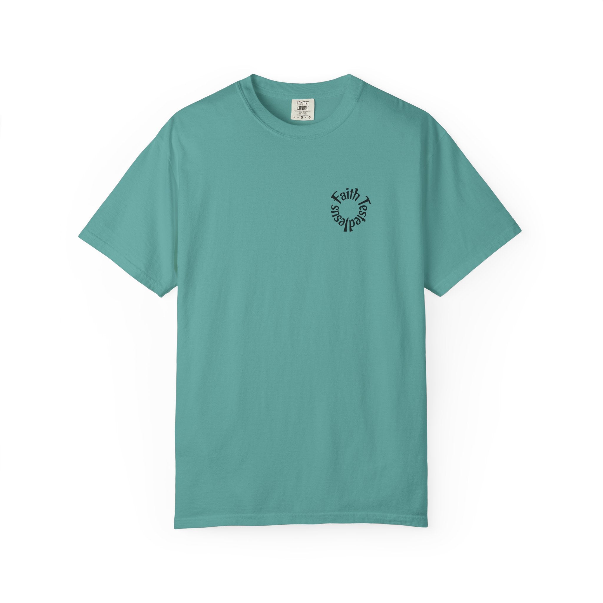 Jesus Loves You Personalized Faith T-Shirt — Custom Back Christian Graphic Tee
