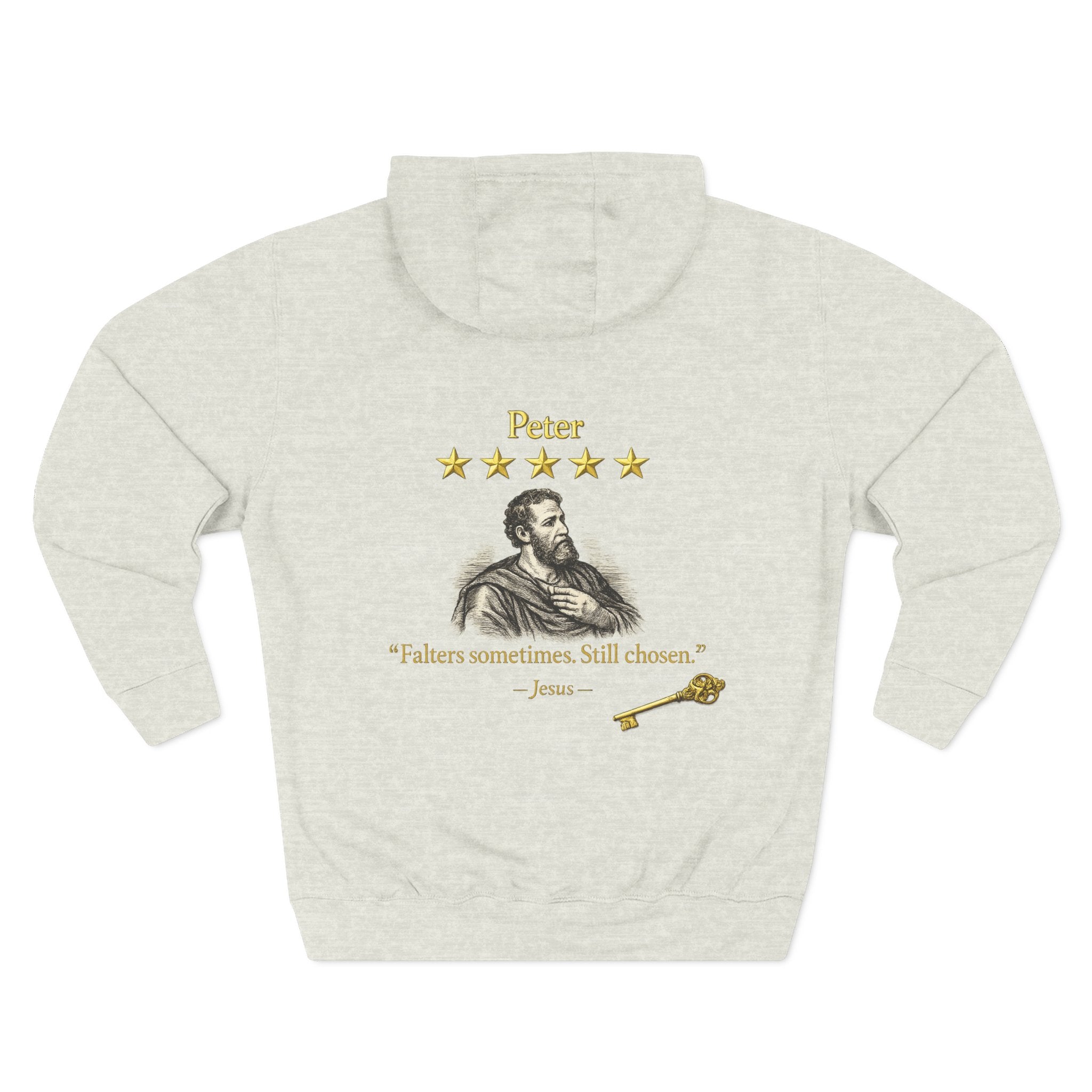 Peter Hoodie - Fallen Sometimes Still Chosen Five-Star Faith Series