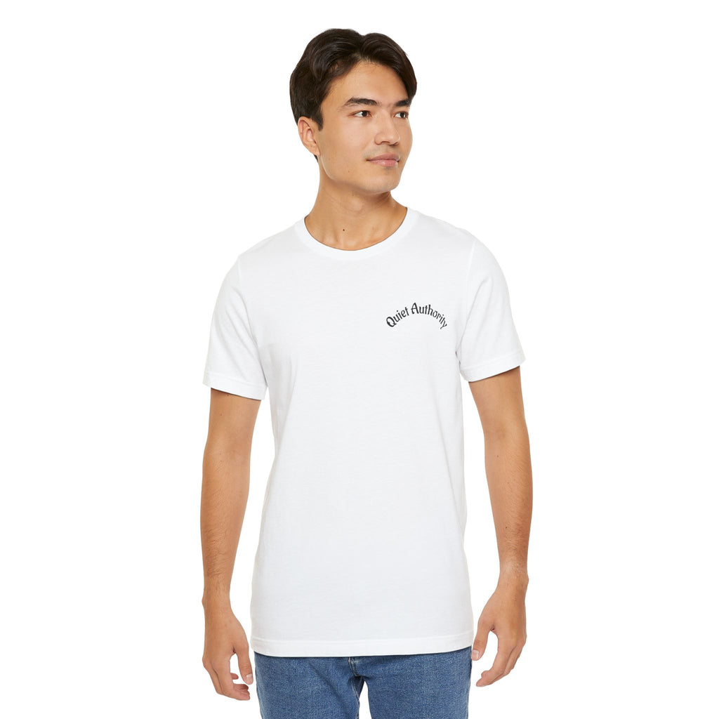 Michael Defeats Satan T-Shirt – Archangel Michael Christian Graphic Tee | Faith Spiritual Apparel