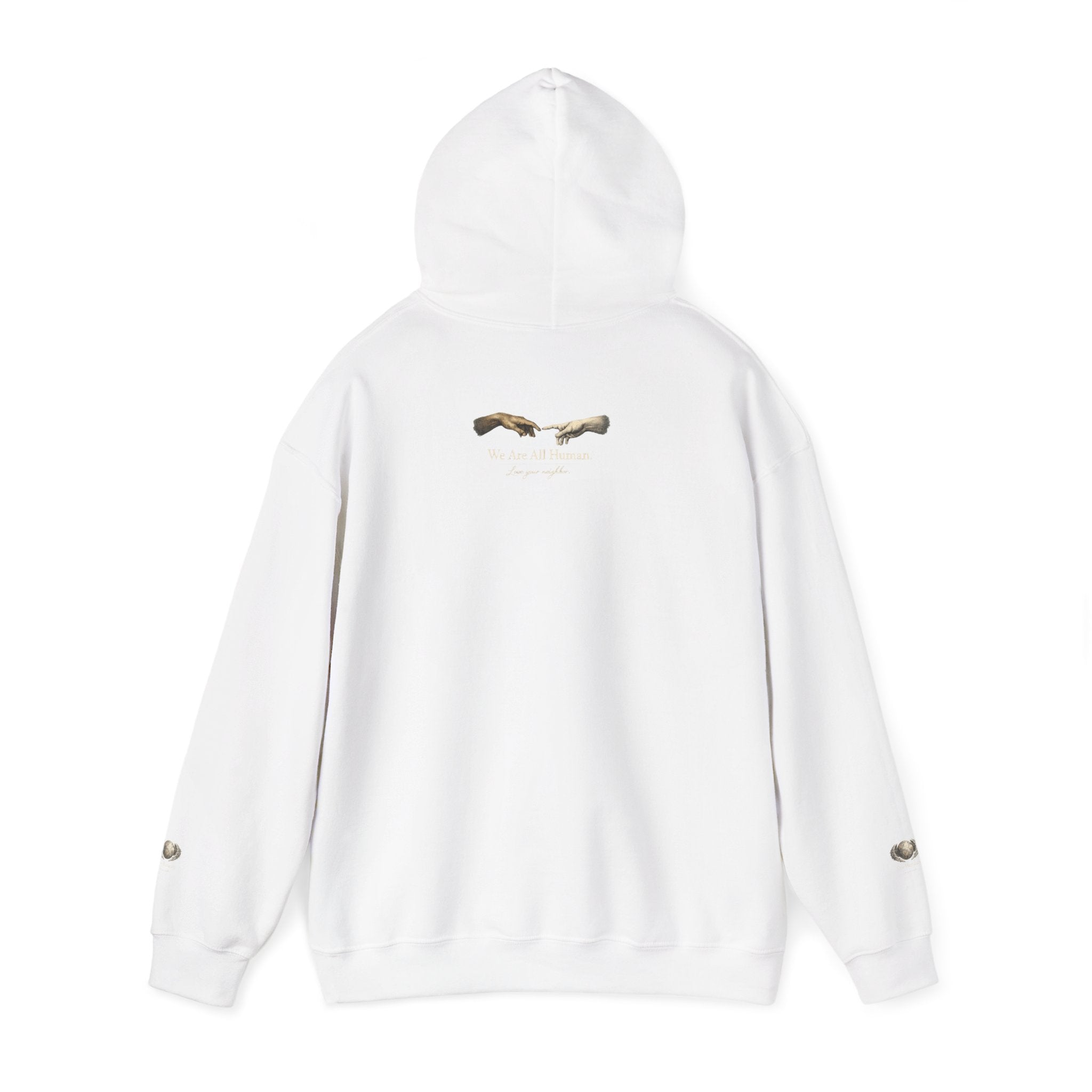 “Love People Anyway” Hoodie – Inspirational Script Graphic Sweatshirt | Compassion Message Pullover