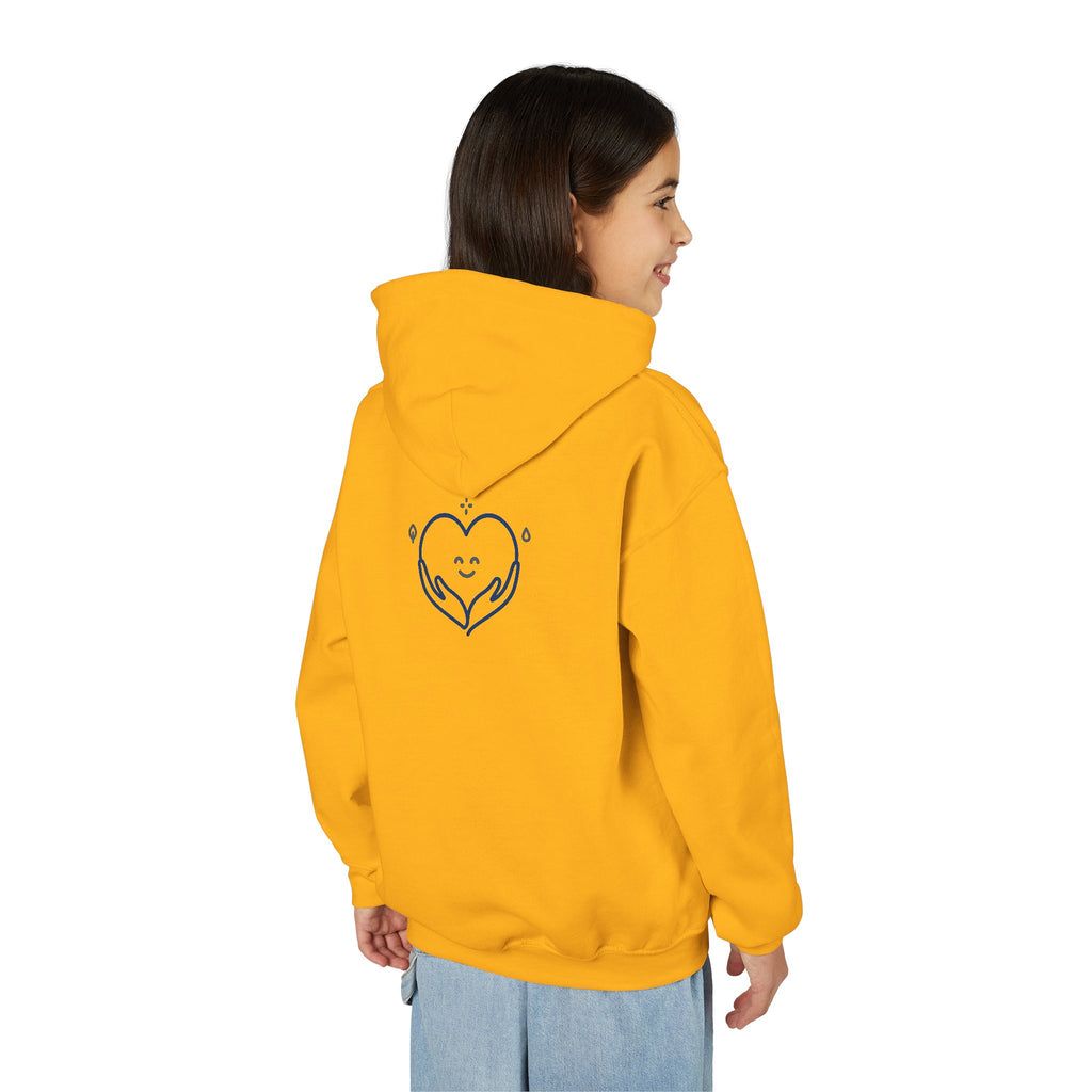 Youth Hoodie – “Kindness Changes Everything” Inspirational Kids Pullover