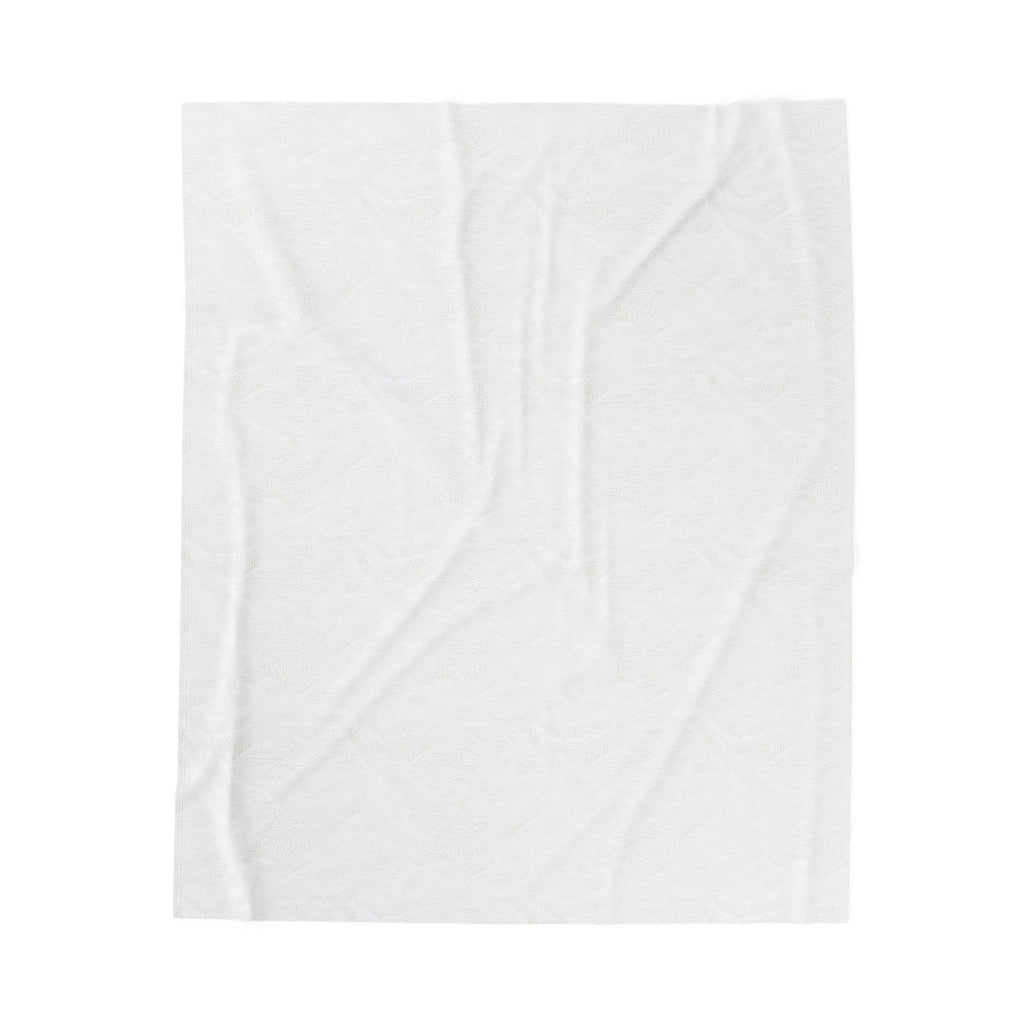 Second Sunrise - Velveteen Plush Blanket with Rainy Window Scene