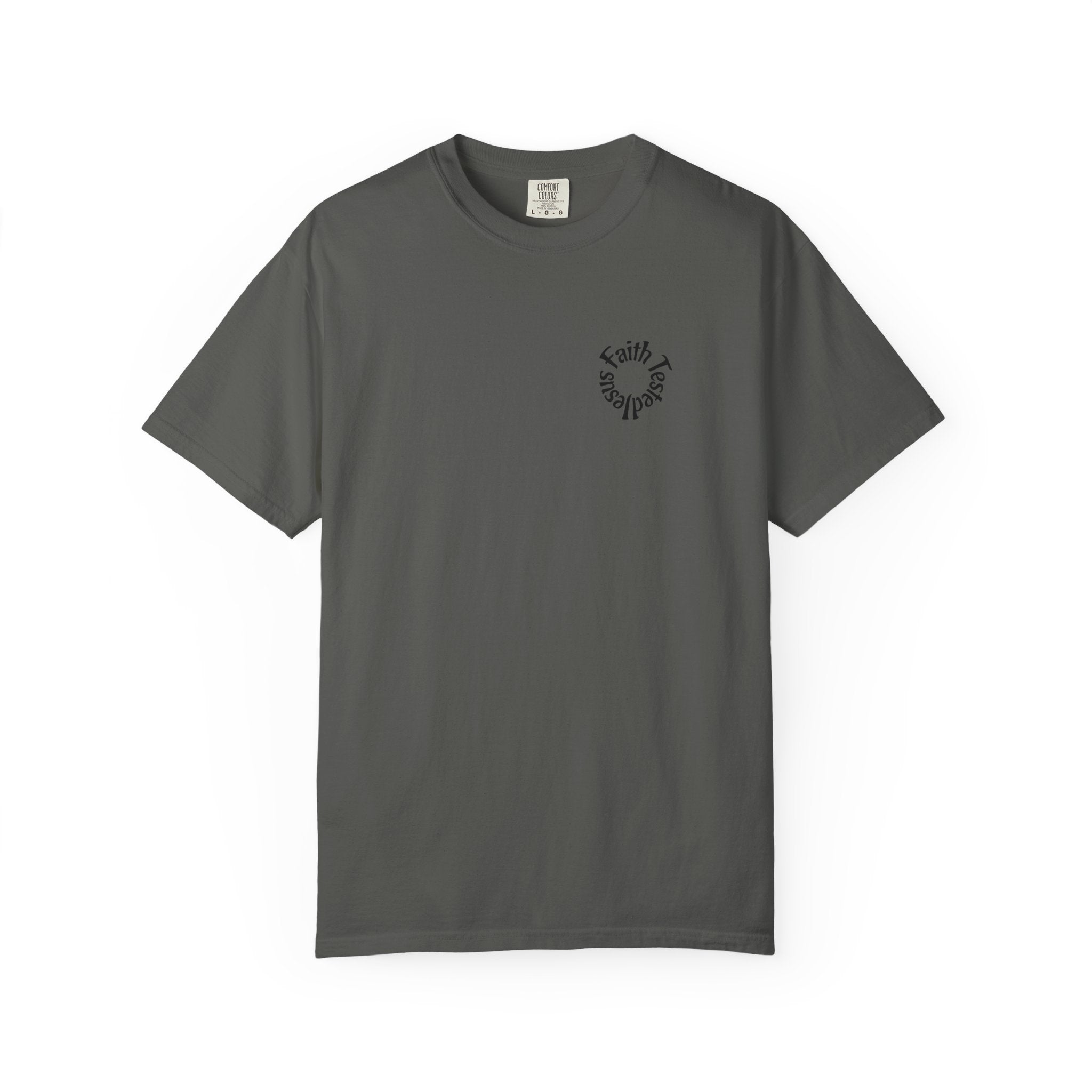 Jesus Loves You Personalized Faith T-Shirt — Custom Back Christian Graphic Tee